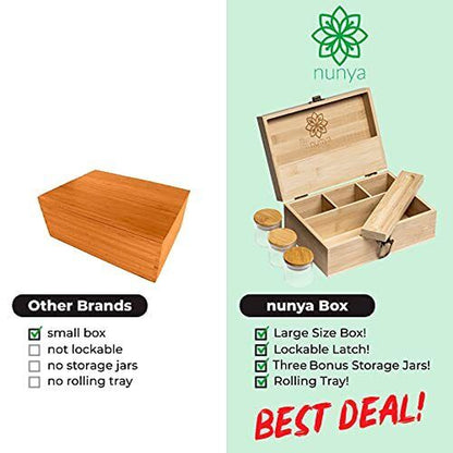 Large Stash Box for Herbs with Accessories,A Stash Box with Accessories,A 5