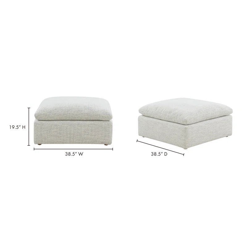 Armand Performance Fabric Ottoman