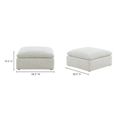 Armand Performance Fabric Ottoman