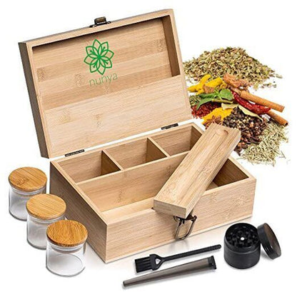 Large Stash Box for Herbs with Accessories,A Stash Box with Accessories,A 5