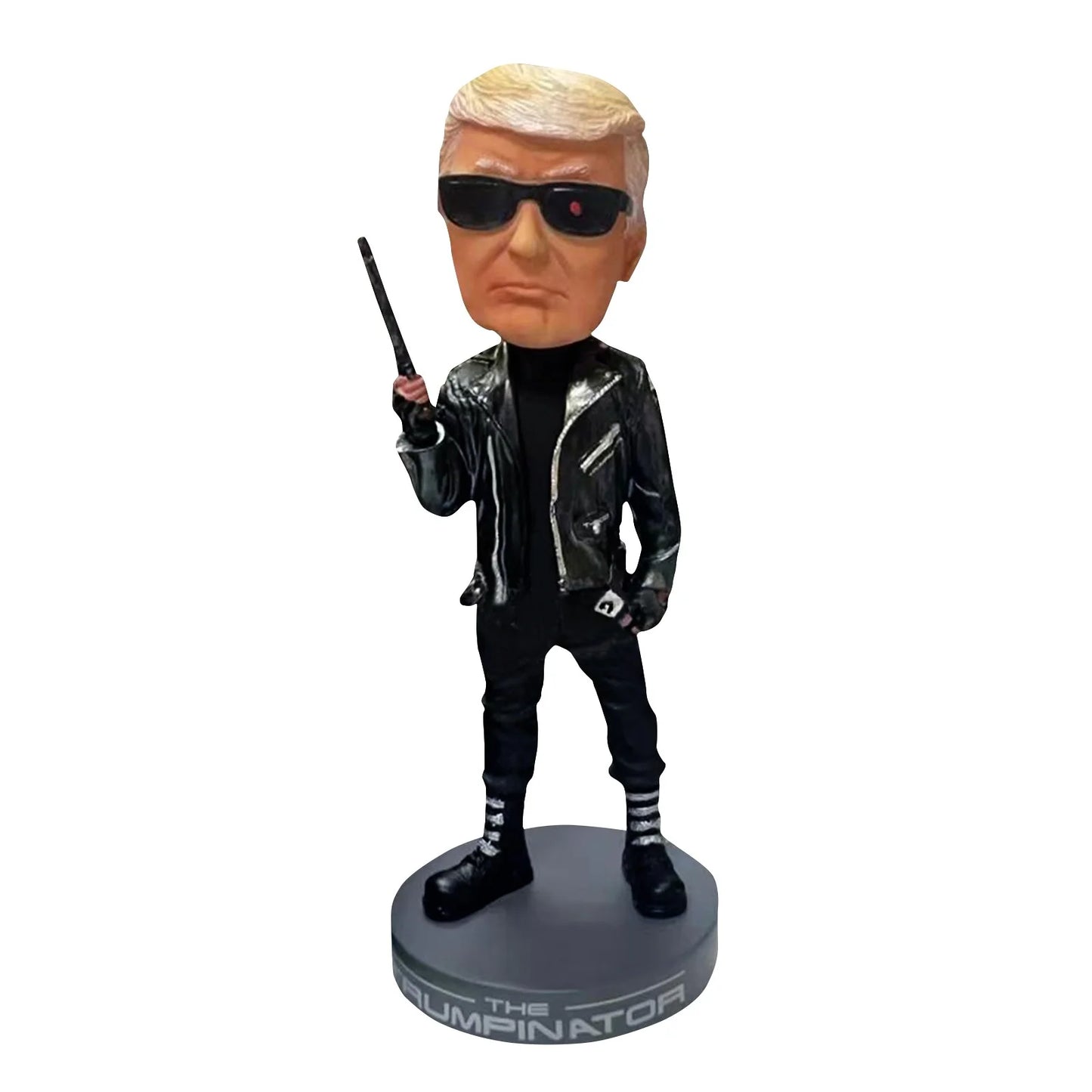 USA President Donald Trump Collectibles - the Trumpinator: 2024 Bobblehead for Trump Supporters and Patriotic Americans | the #1 Trump 2024 Gifts