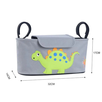 Stroller Organizer Bag Large Capacity Stroller Bag Cartoon Pram Trolley Bag Stroller Accessories Organizer Bag for Stroller