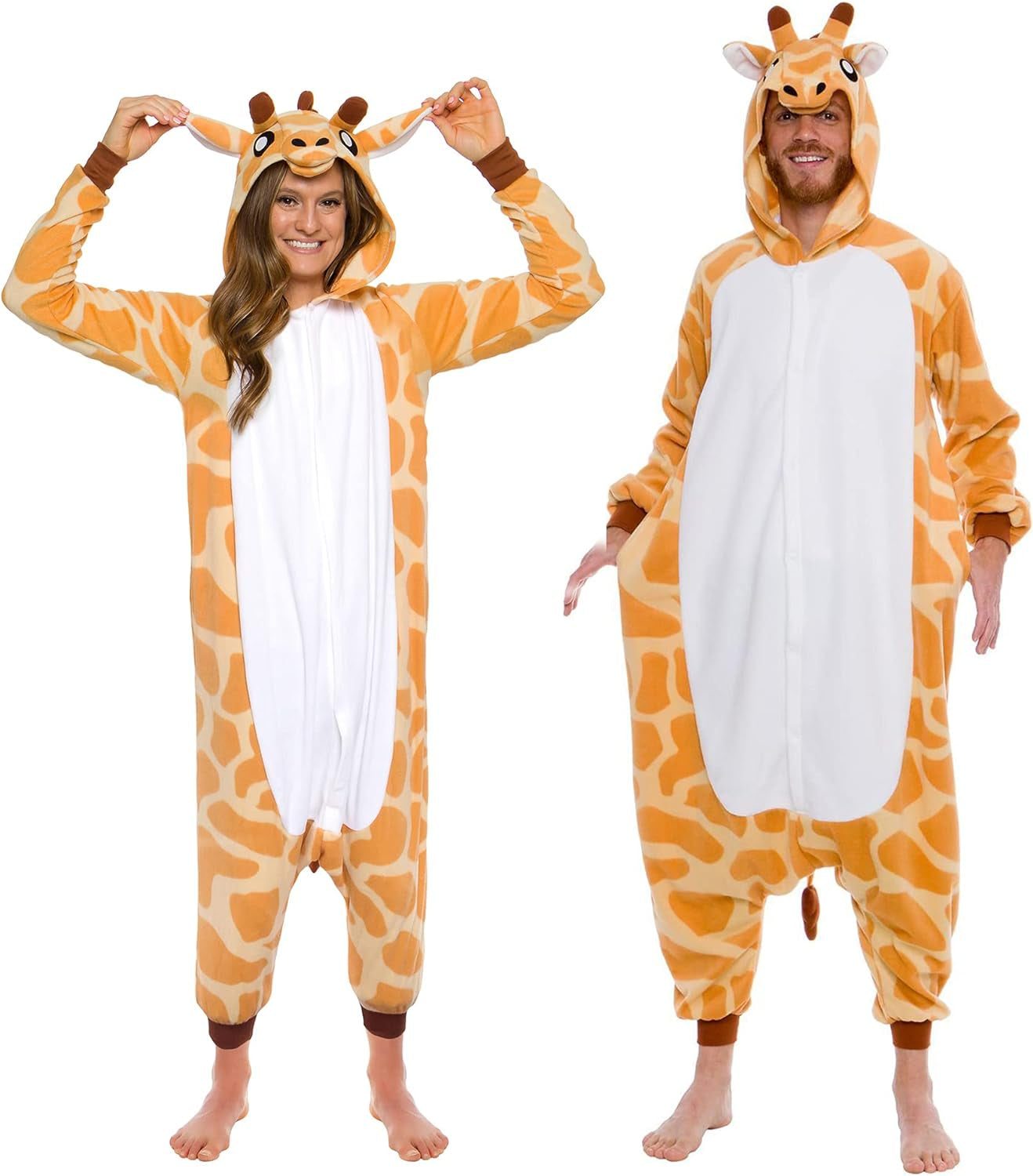 Silver Lilly Adult Onesie - Giraffe Costume - Cosplay - One Piece Pajama