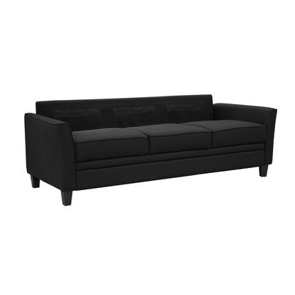 Auden 81" 3 Seat Classic Modern Sofa, Gray